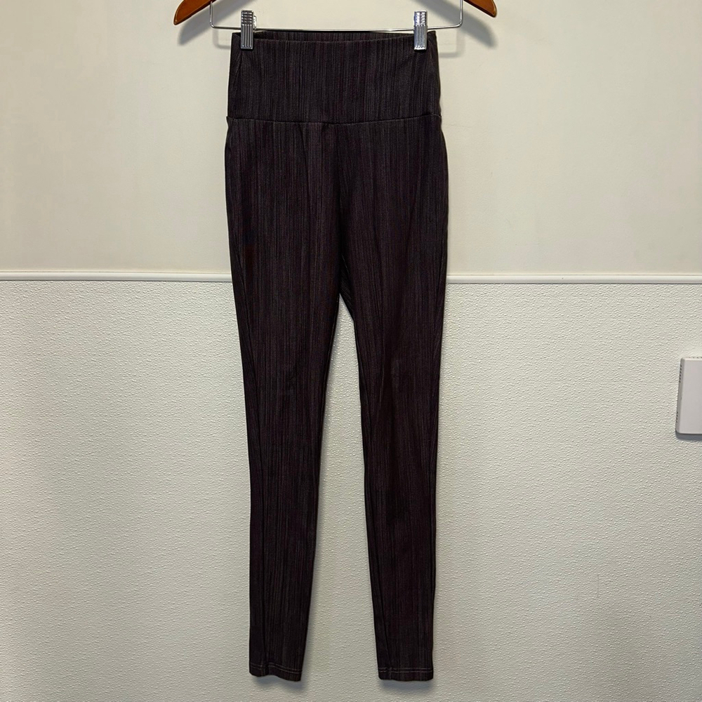 Agnes & Dora Women’s Gray XS High Waist Leggings Dress Pants
